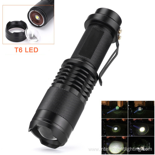 Super Bright High Power Aluminum LED Flashlight